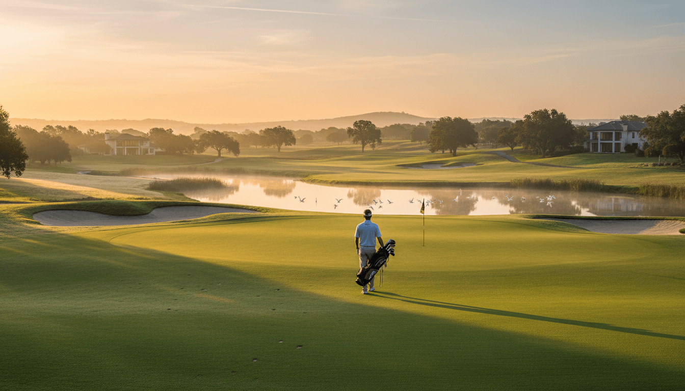 Golf course lifestyle